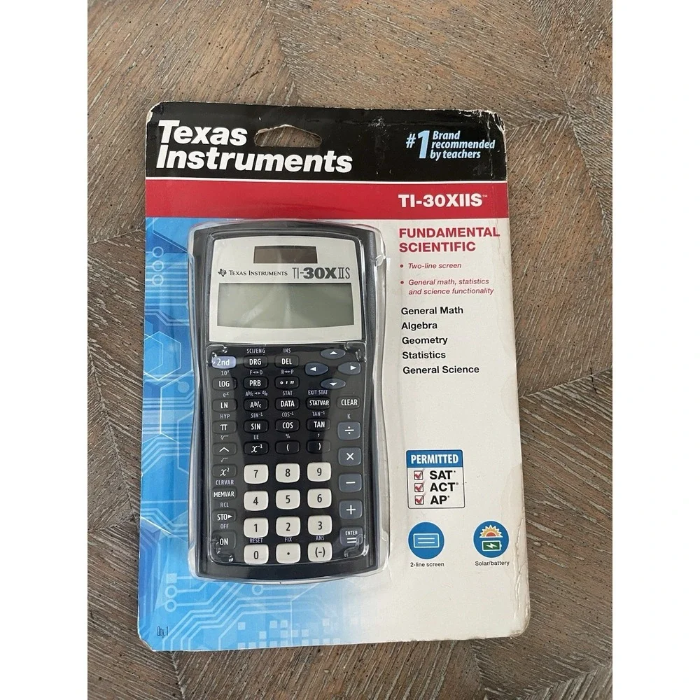 Texas Instruments TI-30X IIS Fundamental Scientific Calculator Factory Sealed